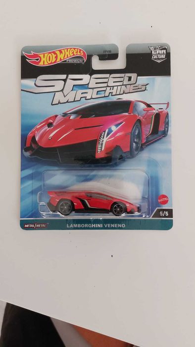 Hot Wheels Lamborghini Veneno Car Culture Speed Machines 5/5