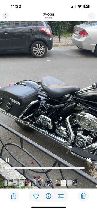 Кофри шкіряні Harley Davidson Road King