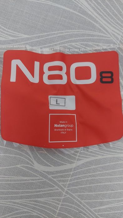 Nolan N80 8 Metal BrancoNolan N80 8 Metal Branco