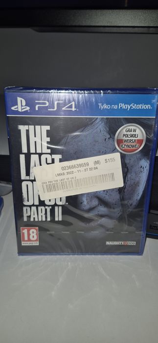 The Last Of Us part 2 ps4 Nowa