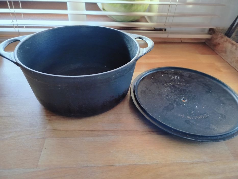 Cousances garnek żeliwny vintage 20
Counsances Counsances Made in Fran