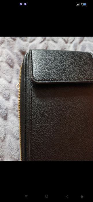 Portfel na pasku parcianym