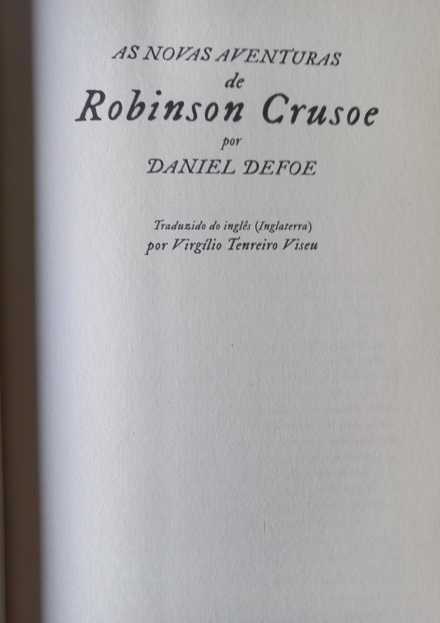 As Novas Aventuras de Robinson Crusoe - Daniel Defoe
