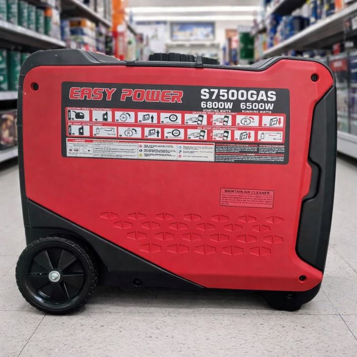 Інверторний генератор Газ/Бензин 6,8 кВт на пульті з автозапуском.