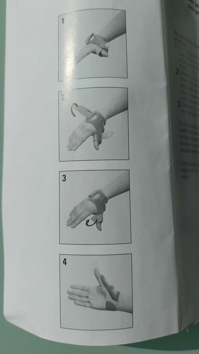 Ligadura ortopedica mão - marca JUZO