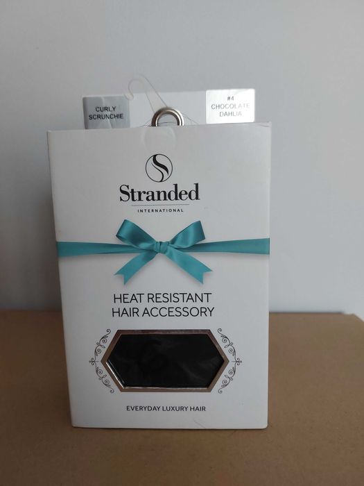 Nowe Curly scrunchie włosy gumka messy bun kok