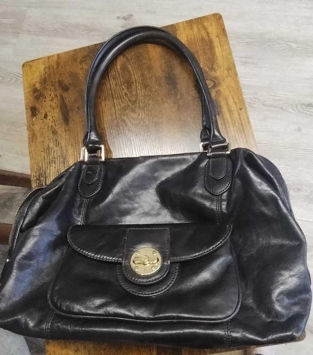 Torebka skórzana firmy DKNY