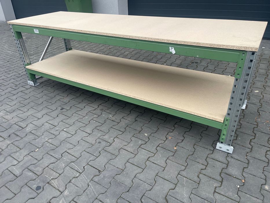 Stół warsztatowy roboczy BITO 290×90×90 cm, ocynk -1353 zł brutto, kpl