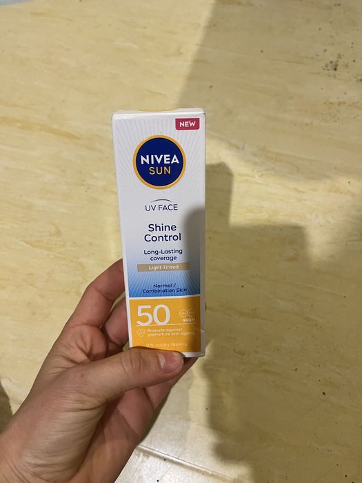 Nivea spf50 do twarzy krem termoochronny