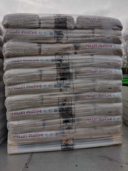 Pellet Pelet drzewny Olczyk 6mm cena za 1 tonę Szczerców • OLX.pl