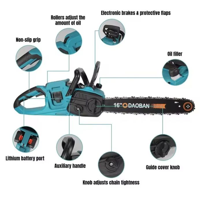 Motosserra bateria 16"