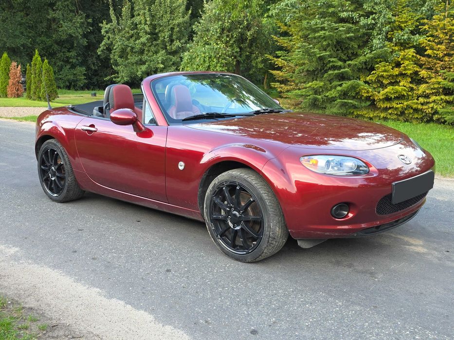 Mazda MX5 NC 2006r tylko 76tys km. Skóra, Navi, Bez kropki rdzy.
