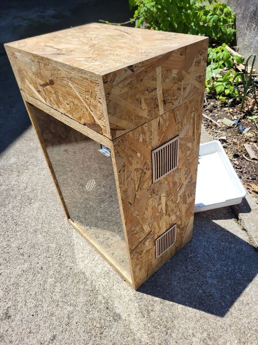 Terrário em madeira