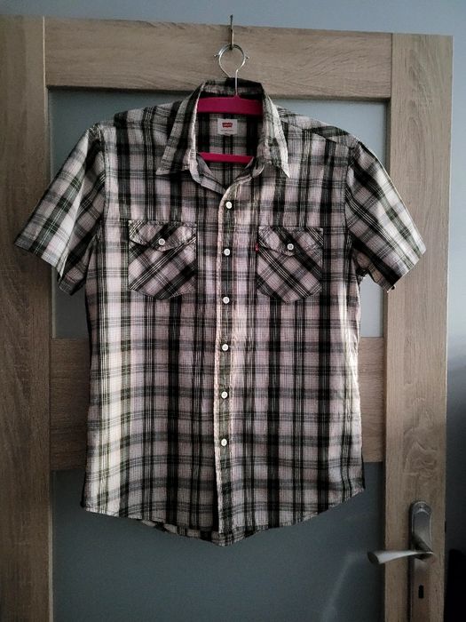 Koszula Levi's roz.M krata bawełna western