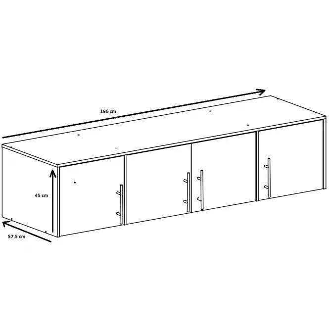 SZAFA / Garderoba / BALI D4 LUX / Okazja / Montaż / Transport