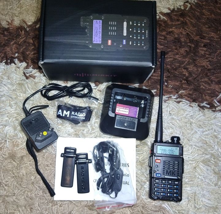 2szt. Radiotelefon krótkofalówka baofeng uv-5r mk5 8w