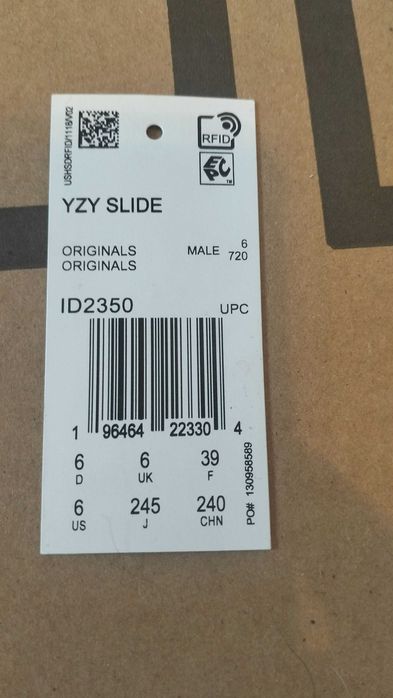 klapki adidas yeezy slide