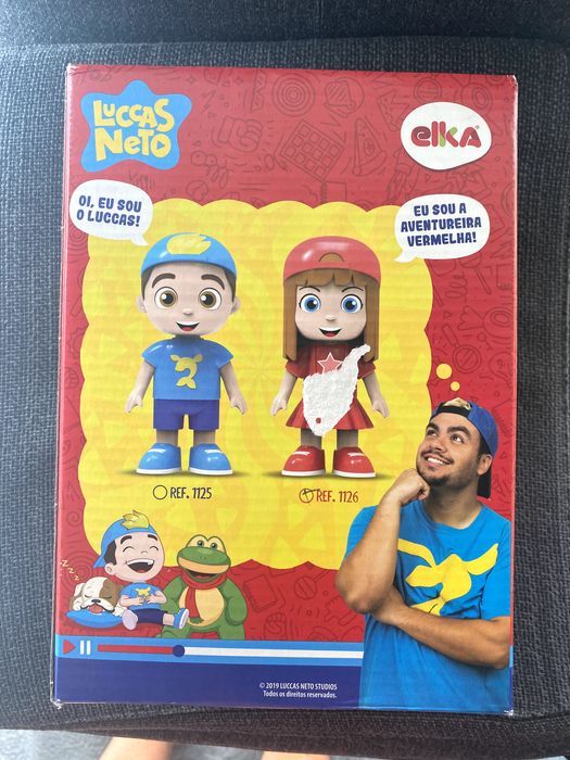 Boneca (Aventureira Vermelha a Gi) do Luccas Neto