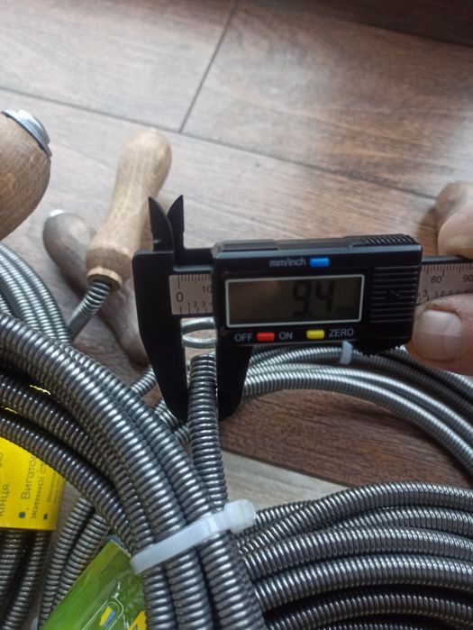 Трос канализационный д.9мм,сталь 70 пружинная.Разные размеры.