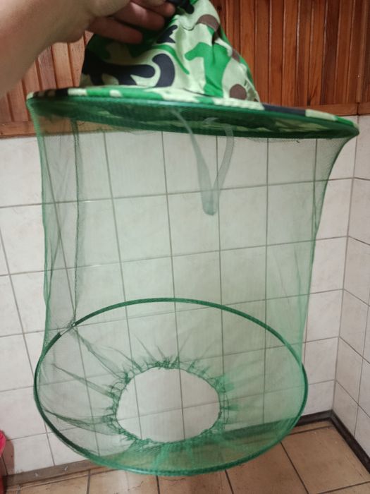 Kapelusz dla grzybiarzy, wędkarzy,ochrona przeciw komarom,muchom