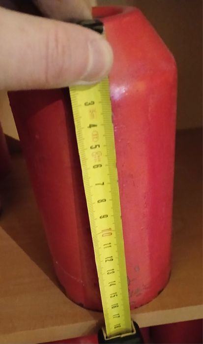 Zbiornik metalowy pusty 1 kg - do przerobienia