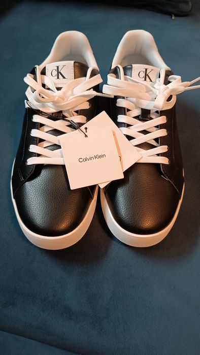 Buty męskie CK oryginalne Calvin Klein skórzane NOWE 45 rozmiar, Super okazja, polecam