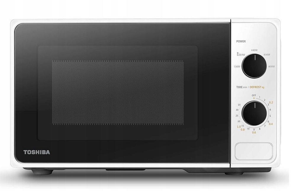 Toshiba Mikrofala 20 L Mm2-Mm20Pf(Wh), 800W Uszkodzony