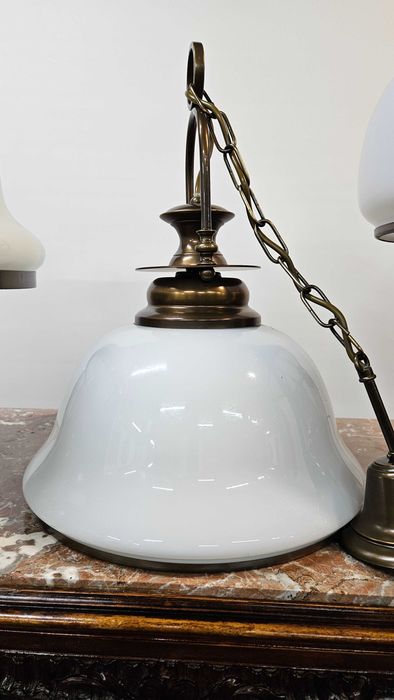 Stary ładny komplet lampy aukcja 6 szt .
