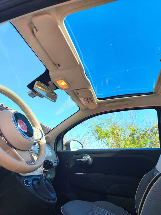 FIAT 500 1.2 com Teto Panorâmico