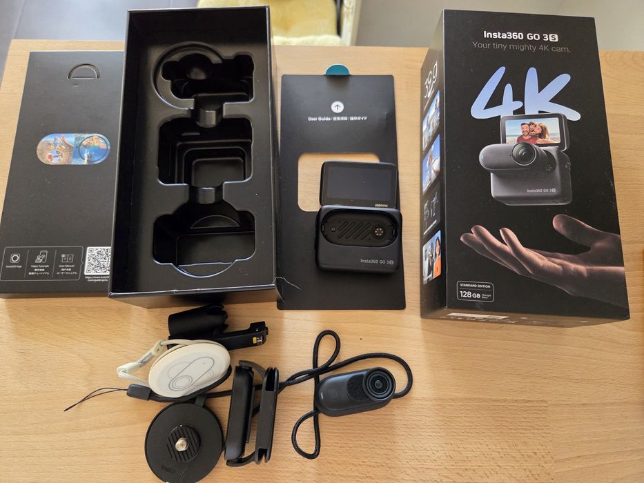Екшн-камера Insta360 GO 3S 4K 128GB Black