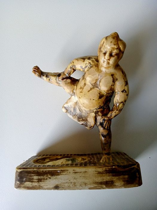 Статуэтки богиня майя сумоист череп гунна  handmade