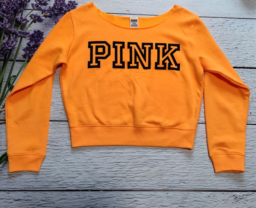 Толстовка с открытыми плечами Pink