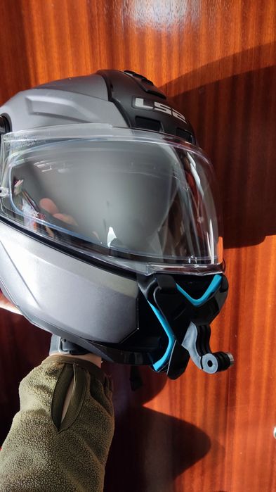 Suporte para action cam para capacete