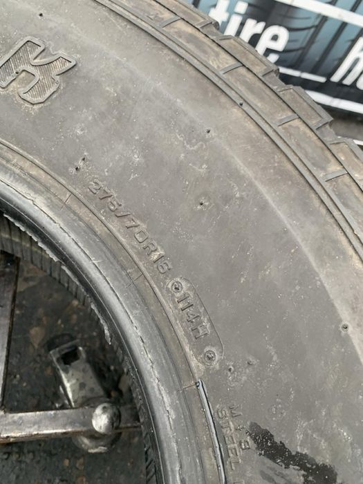Шина 275/70 R16 1шт Dunlop 8,8мм всесезон