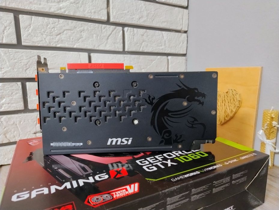 MSI GeForce GTX 1060 Gaming X 6GB
