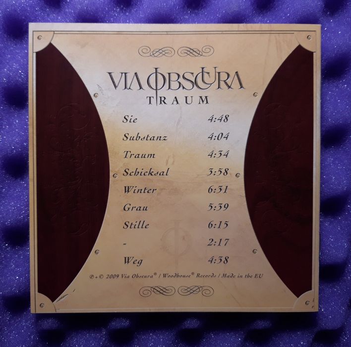 Via Obscura – Traum (CD, 2009)