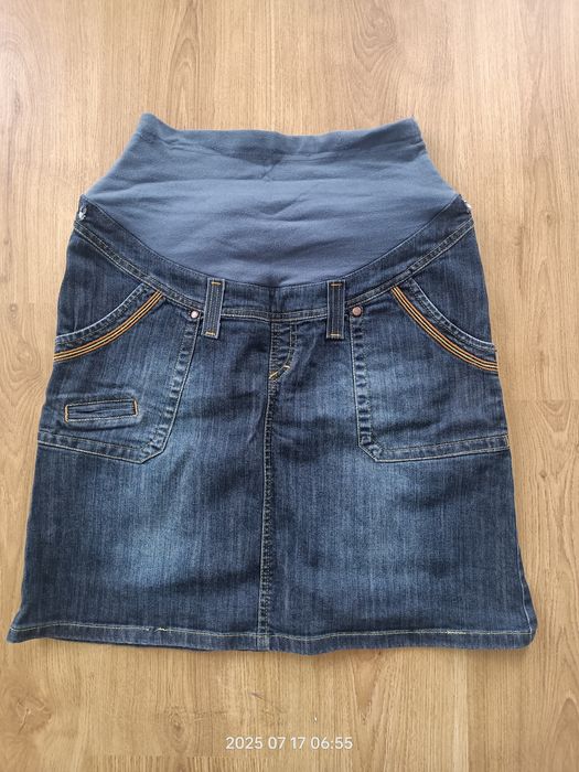 Spódnica jeansowa ciążowa r.L
