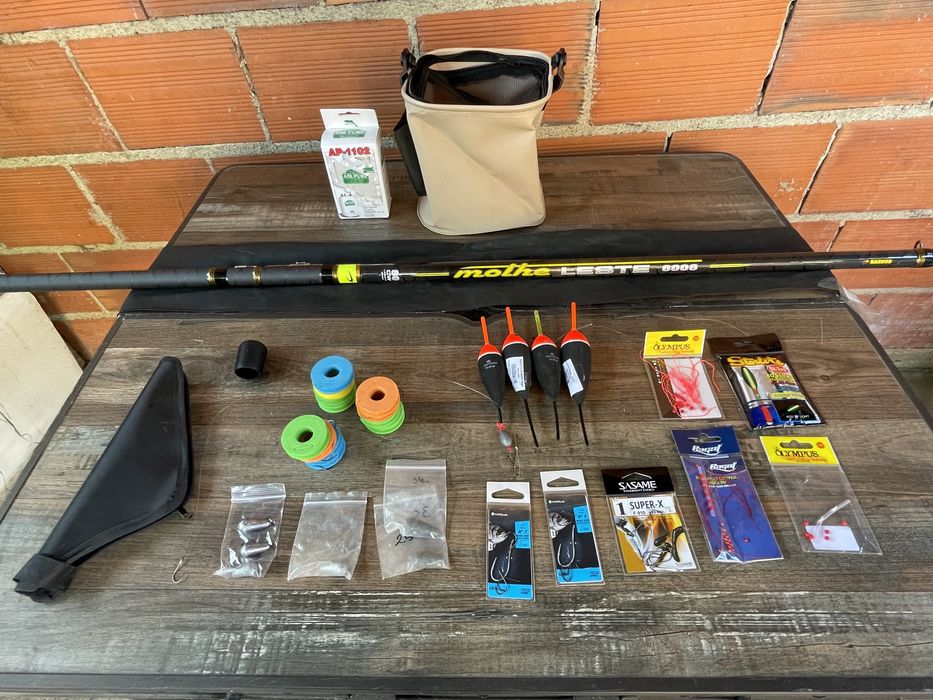 Cana Barros 6mts + matérial