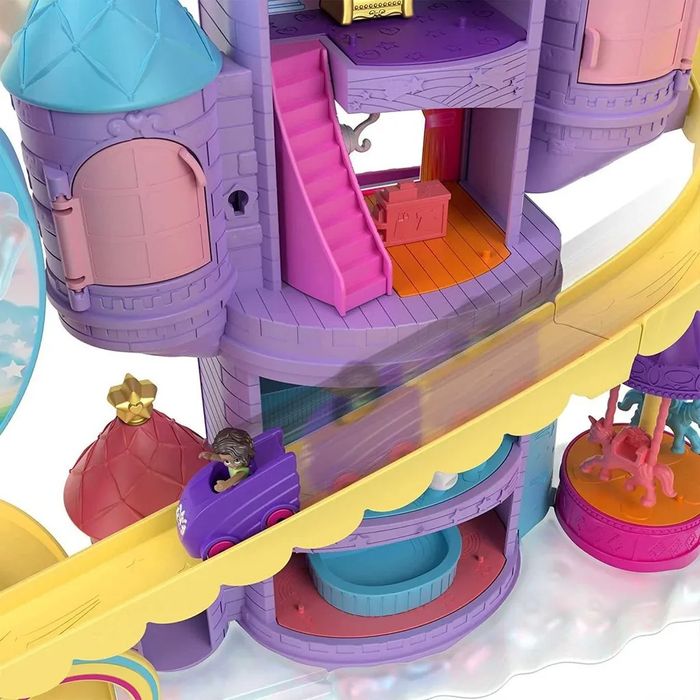 Mattel HBT13 - Polly Pocket - Тематичний парк розваг Rainbow Uni