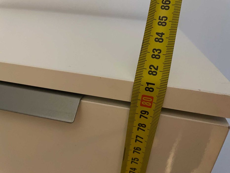 Biała szafka / komoda z półkami Bauhaus Wys 81 G41 S79 Stan bdb!