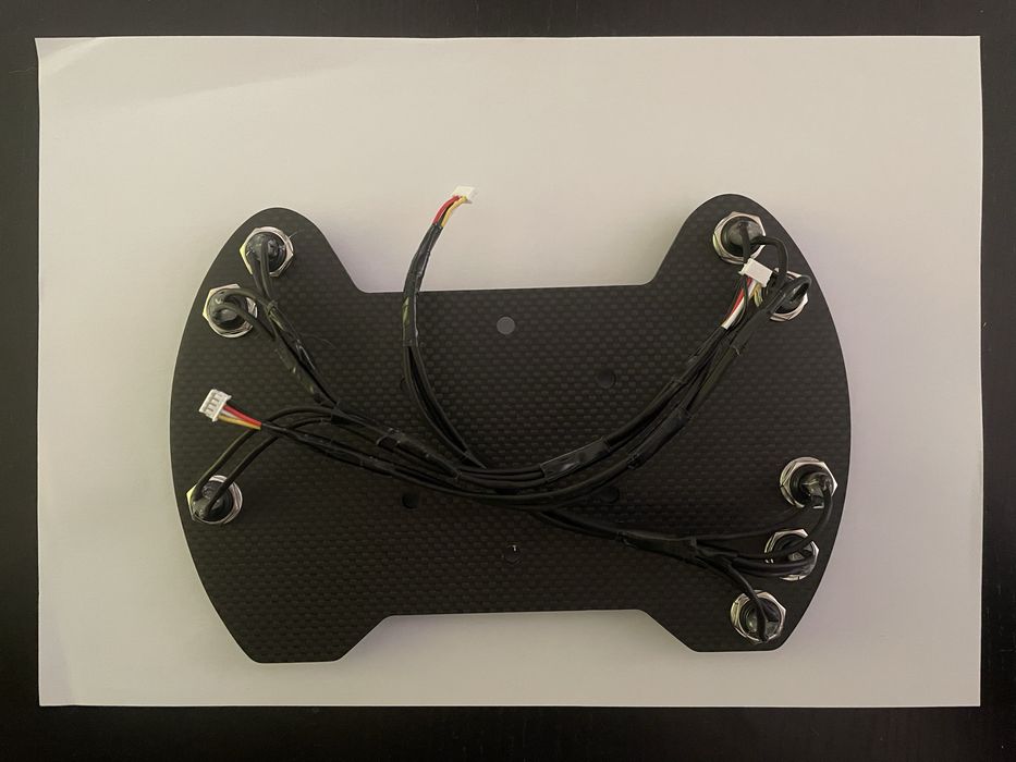 Button Plate Réplica Porsche GT3 Cup para Fanatec