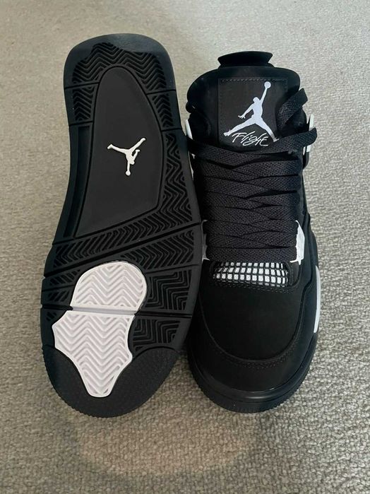 Jordan 4 Retro White Thunder R.45