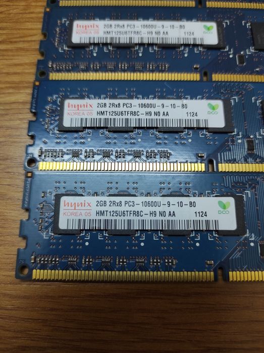 Оперативна пам'ять DDR3, 2Gb
