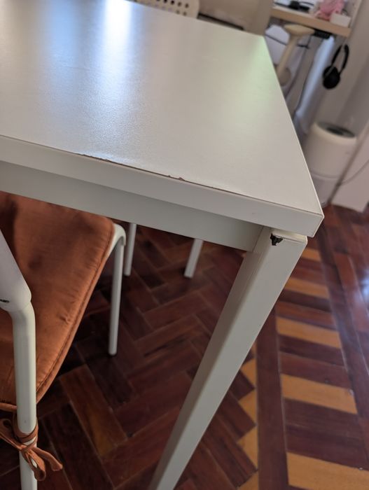 Mesa e 4 cadeiras Ikea (Melltorp + Adde) - Usado