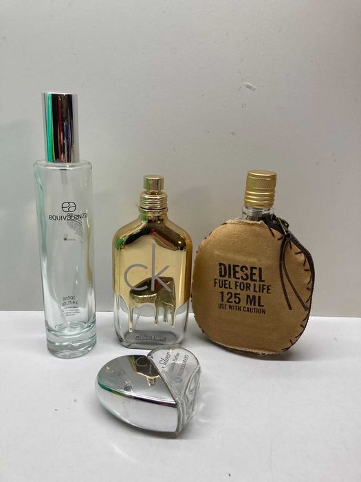 4 Frascos de Perfume Vazios