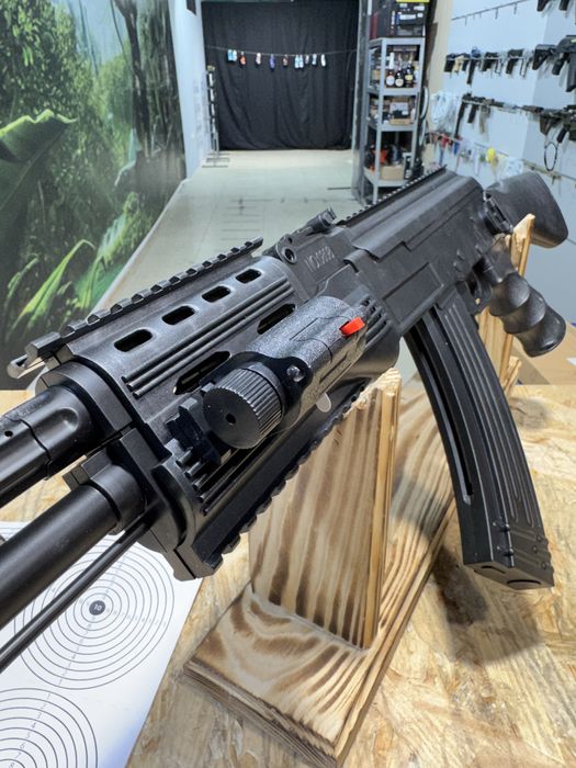 AK47 іграшковий автомат з лазером на пульках 87см