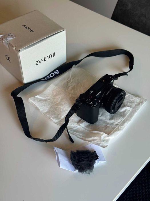 Sony ZV-E10 II + 16-50mm, Praticamente Nova + Cartão 128GB
