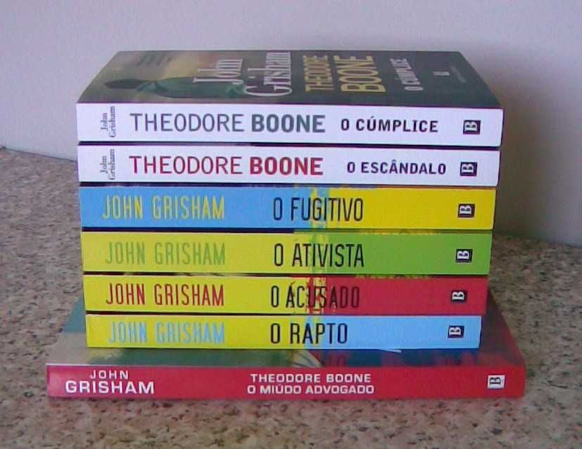 Livros de John Grisham - série Theodore Boone, o miúdo advogado
