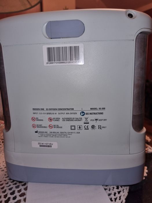 Koncentrator tlenu  zInogen G3 Polecam