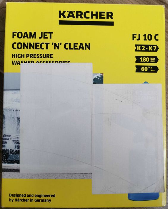 *** Dysza pianowa Kärcher FJ 10 C w zestawie z pianą, NOWA ***